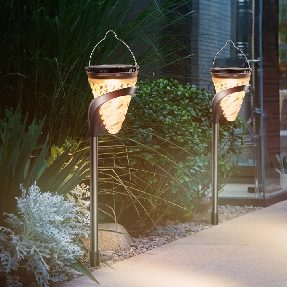 16 LED Solar Lawn Lamp Outdoor Waterproof 3-in-1 Wall Lights Emergency Hanging Light Garden Decor for Yard Pathway Walkway
16 LED Solar Lawn Lamp Outdoor Waterproof 3-in-1 Wall Lights Emergency Hanging Light Garden Decor for Yard Pathway Walkway