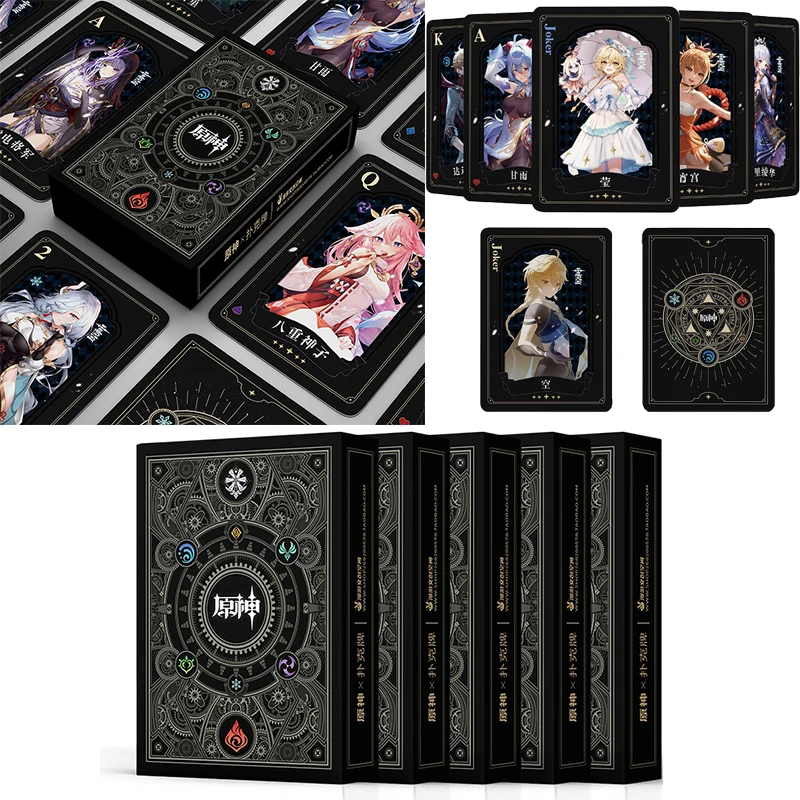 Anime peripherals Genshin Impact Hu Tao Lumine Keqing Barbatos figure game collectible playing cards toy birthday Gift
Anime peripherals Genshin Impact Hu Tao Lumine Keqing Barbatos figure game collectible playing cards toy birthday Gift
