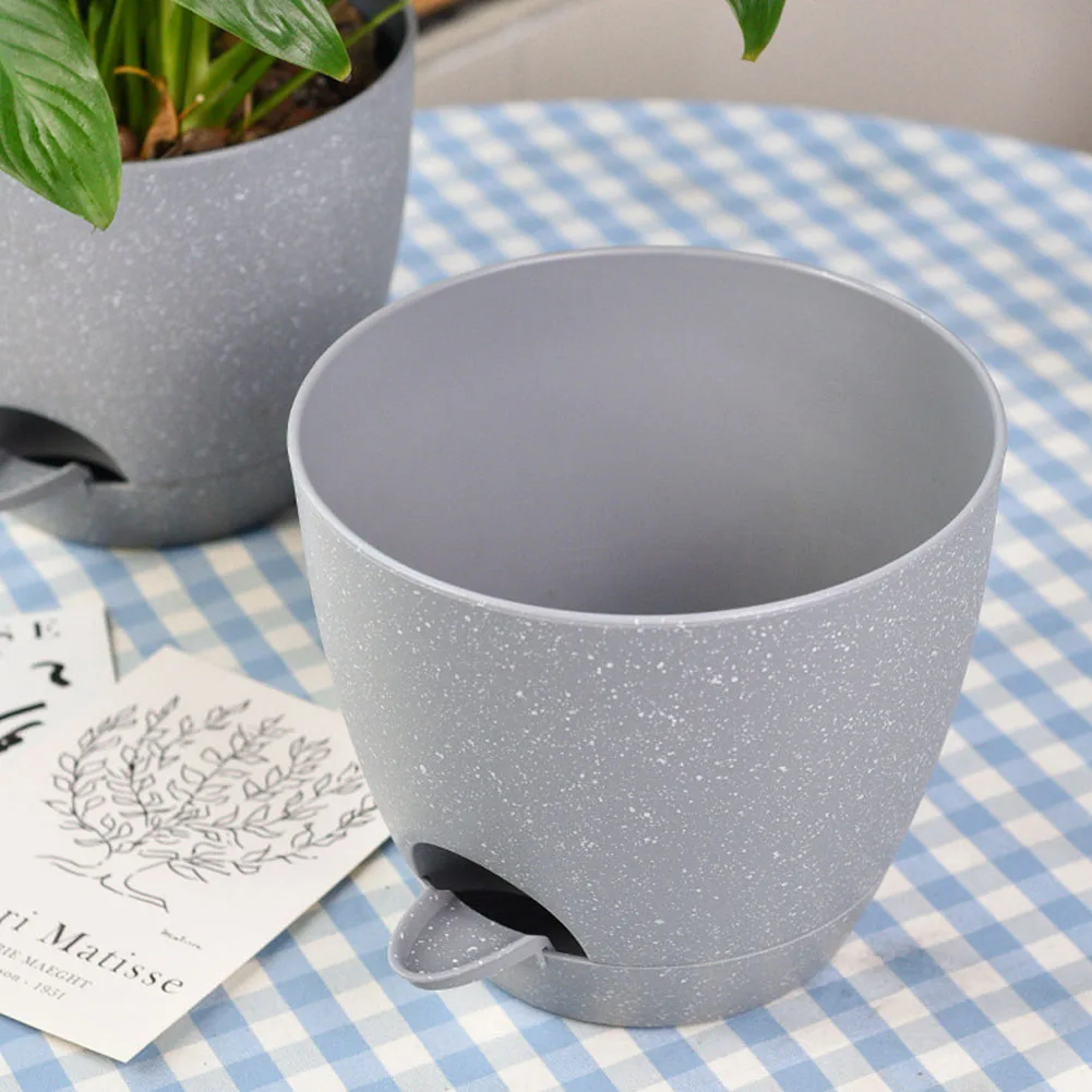 3pcs PP Water-Free Flower Pot Detachable Gray/Green/White Side Watering Plastic Flower Pot Planters Garden Supplies
3pcs PP Water-Free Flower Pot Detachable Gray/Green/White Side Watering Plastic Flower Pot Planters Garden Supplies