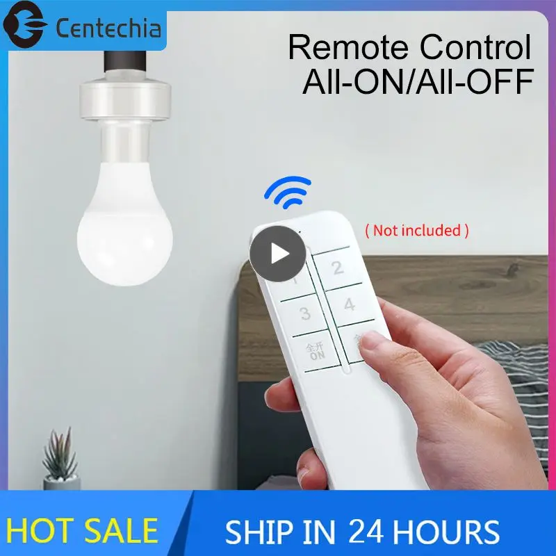 Pc Led Lamp Holder Base Protocol E27 Lamp Holder App Control Remote Control Smart Light Socket Smart Home White 2.4g
Pc Led Lamp Holder Base Protocol E27 Lamp Holder App Control Remote Control Smart Light Socket Smart Home White 2.4g