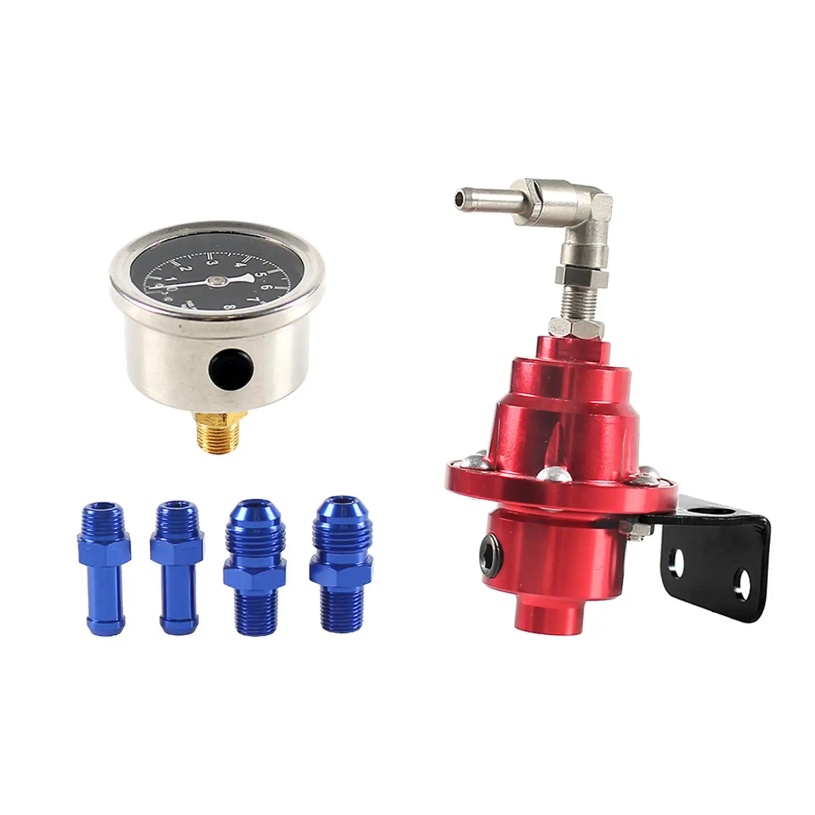 Universal Adjustable Fuel Pressure Regulator with Gauge Car Accessories Replacement 200-800Kpa Professional High Quality
Universal Adjustable Fuel Pressure Regulator with Gauge Car Accessories Replacement 200-800Kpa Professional High Quality