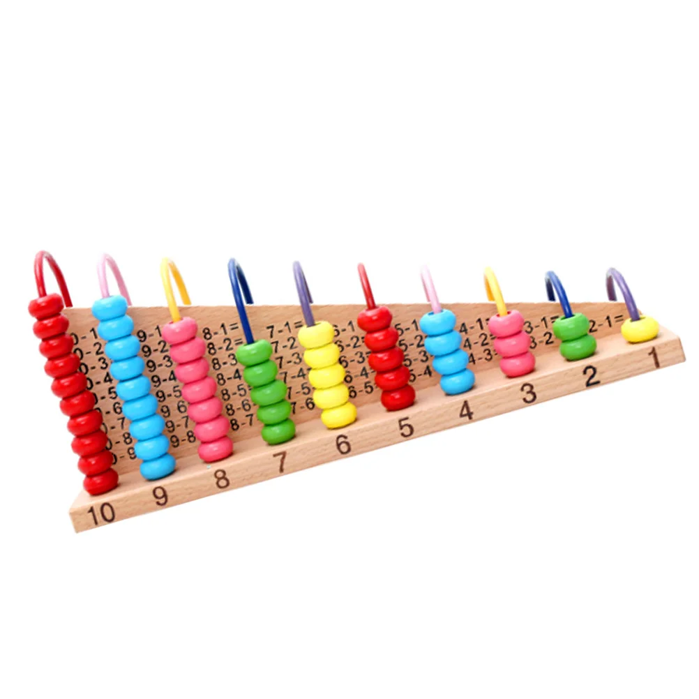 Wooden Abacus Calculation Rack Children Math Learning Early Educational 
Wooden Abacus Calculation Rack Children Math Learning Early Educational
