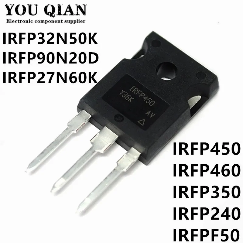 5 шт. IRFP450PBF IRFP450 IRFP350 IRFP350PBF IRFP240 IRFP240PBF IRFPF50 IRFPF50PBF IRFP32N50K IRFP90N20D IRFP27N60K ir460 TO-247
5 шт. IRFP450PBF IRFP450 IRFP350 IRFP350PBF IRFP240 IRFP240PBF IRFPF50 IRFPF50PBF IRFP32N50K IRFP90N20D IRFP27N60K ir460 TO-247