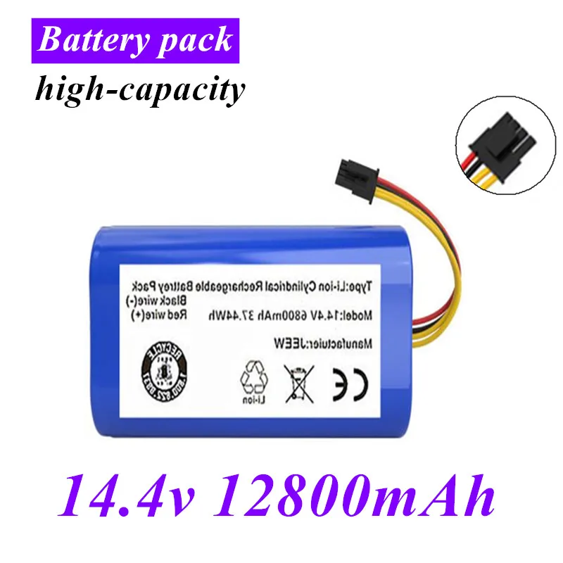 100% New 14,4v 12800mAh Li-Ion Batterie für Cecotec Conga 1290 1390 1490 1590 Staubsauger Genio deluxe 370 gutrend echo 520
100% New 14,4v 12800mAh Li-Ion Batterie für Cecotec Conga 1290 1390 1490 1590 Staubsauger Genio deluxe 370 gutrend echo 520