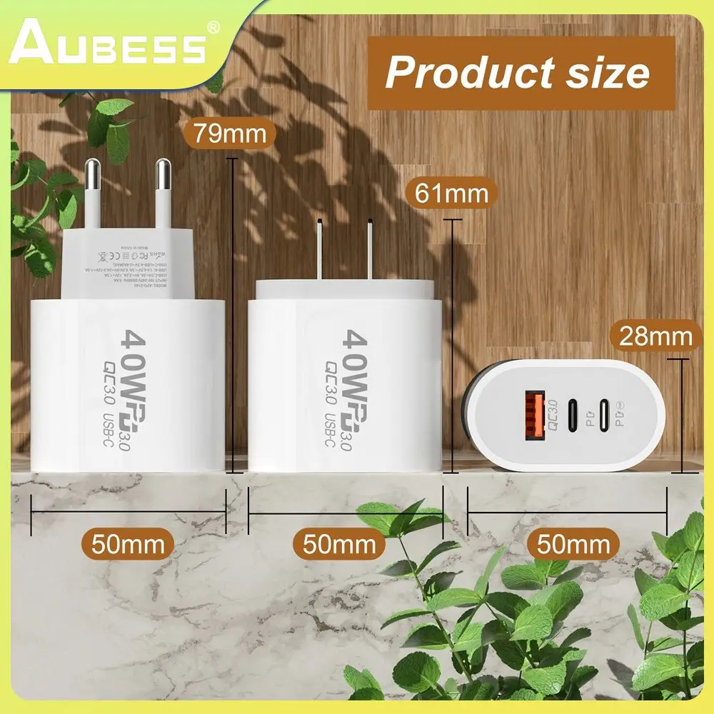 Available In Us And European Specifications 40w Charger Wide Compatibility Travel Charger Multi Scene Application Durable Fast
Available In Us And European Specifications 40w Charger Wide Compatibility Travel Charger Multi Scene Application Durable Fast