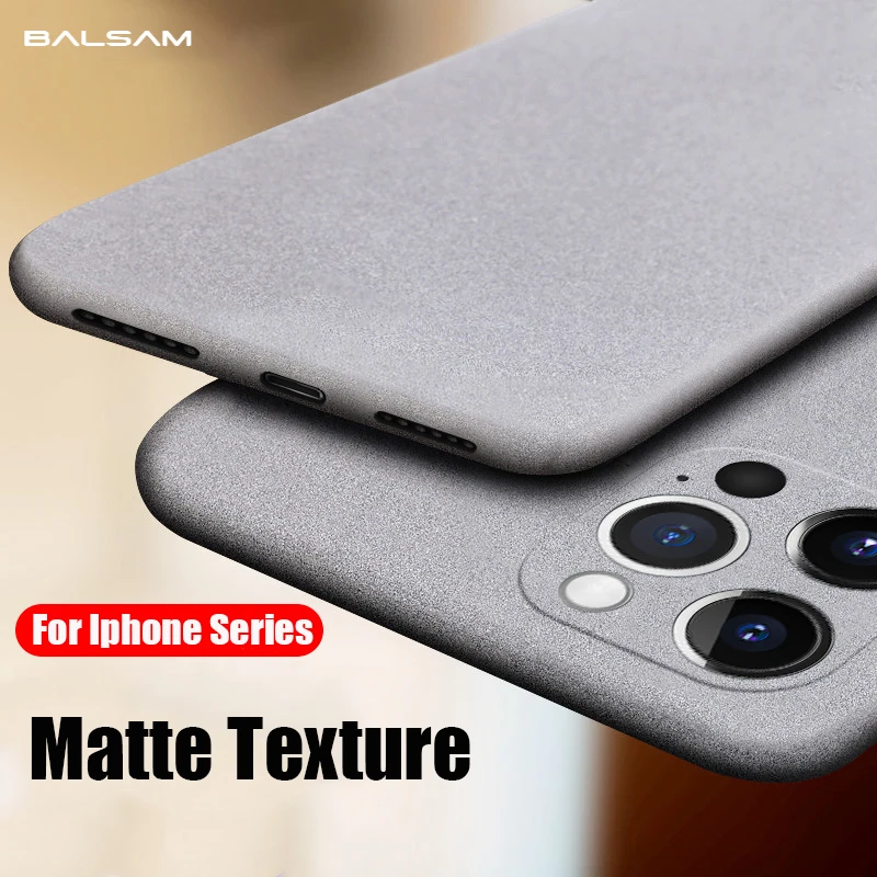Ultra-Thin Sandstone Matte Case For iPhone 14 13 Pro 12 11 Pro XS Max Mini XR X 6S 7 8 Plus SE3 Slim Soft Shockproof Scrub Cover
Ultra-Thin Sandstone Matte Case For iPhone 14 13 Pro 12 11 Pro XS Max Mini XR X 6S 7 8 Plus SE3 Slim Soft Shockproof Scrub Cover