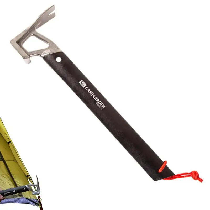 Tent Hammer Stainless Steel Head Heavy Duty Tent Pile Remover Portable Lightweight Multi-Functional Tent Supplies For Outdoor
Tent Hammer Stainless Steel Head Heavy Duty Tent Pile Remover Portable Lightweight Multi-Functional Tent Supplies For Outdoor