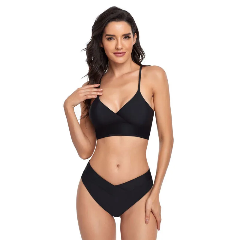 Two Pieces Sets Solid Swimwear Women Push Up Bikini High Waist Swimsuit Female Summer 2022 Swimming Suit Sleeveless Beachwear
Two Pieces Sets Solid Swimwear Women Push Up Bikini High Waist Swimsuit Female Summer 2022 Swimming Suit Sleeveless Beachwear