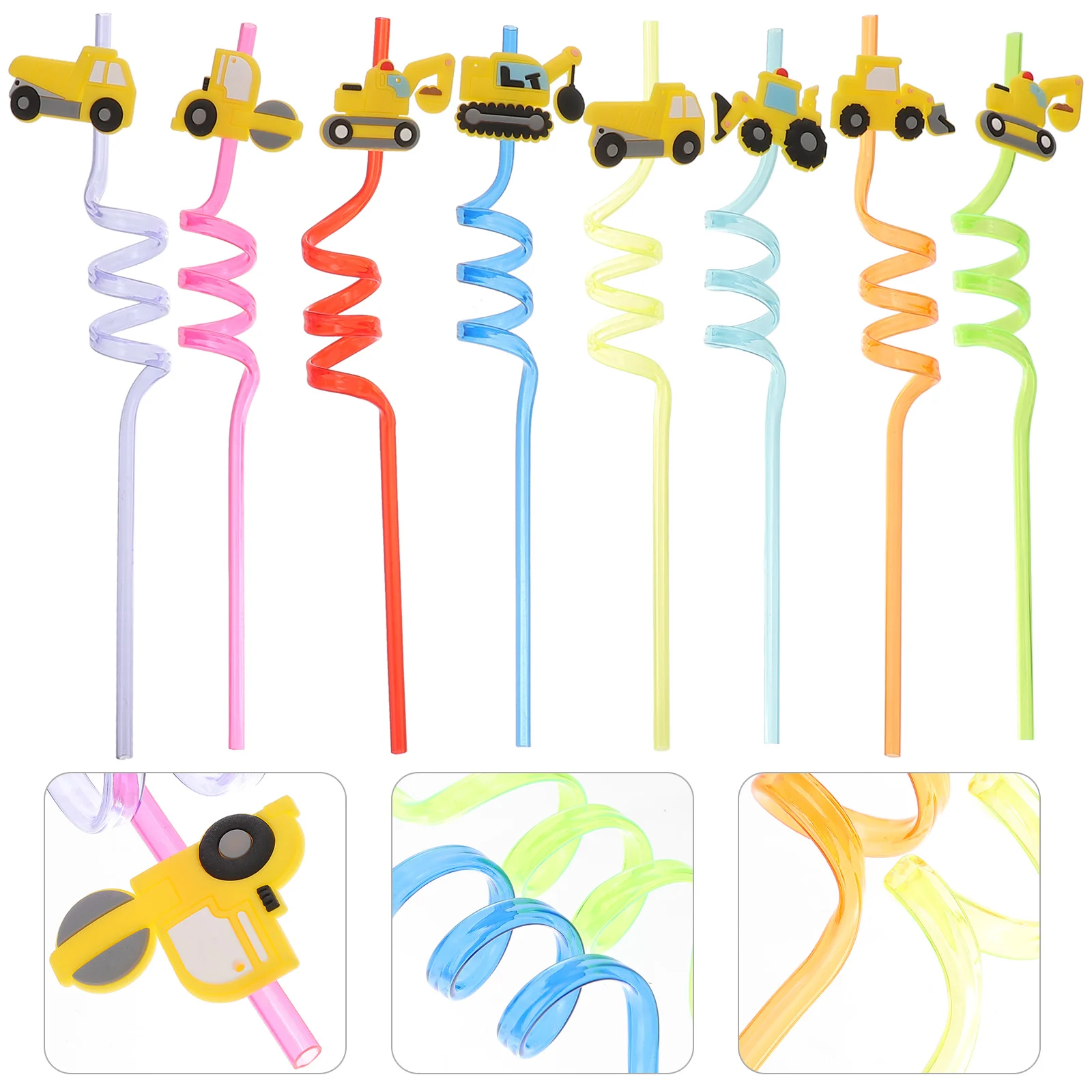 Straws Straw Party Drinking Truck Kids Tumblers Construction Beverage Cocktail Birthday Crazy Milk Tea Loop Reusable Bendable
Straws Straw Party Drinking Truck Kids Tumblers Construction Beverage Cocktail Birthday Crazy Milk Tea Loop Reusable Bendable