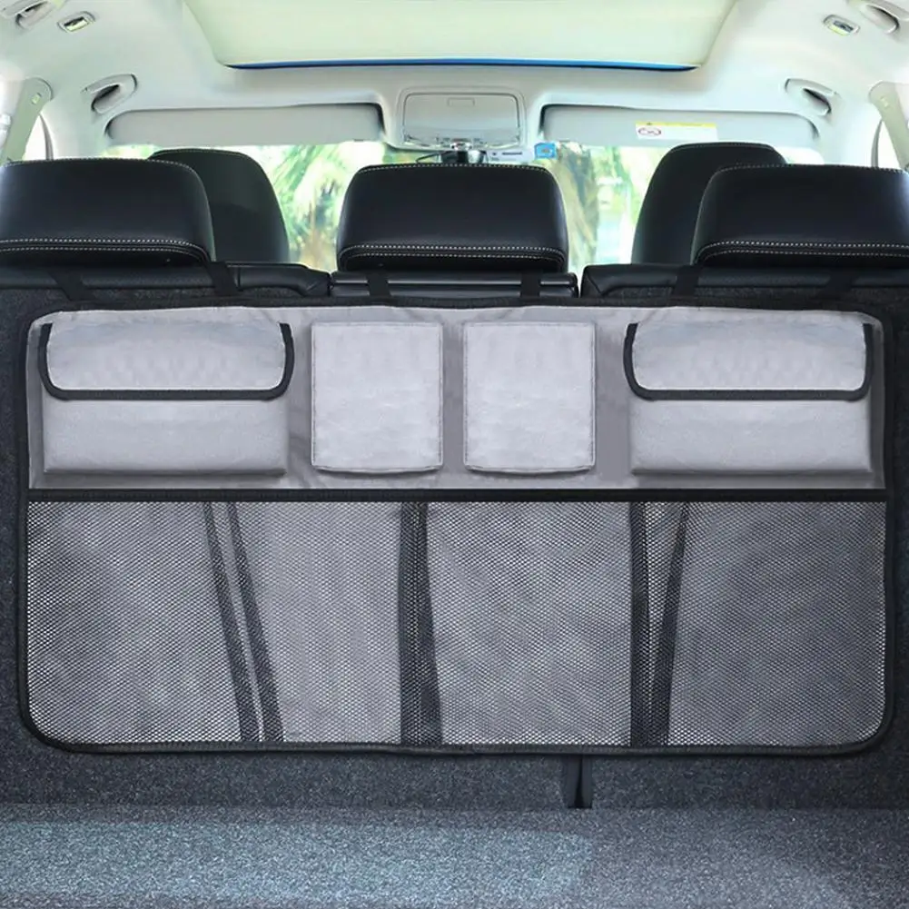 SUV Large Capacity Car Trunk Organizer Adjustable Backseat Foldable Cargo Net Seat Back Storage Bag Multifunctional Hanging
SUV Large Capacity Car Trunk Organizer Adjustable Backseat Foldable Cargo Net Seat Back Storage Bag Multifunctional Hanging