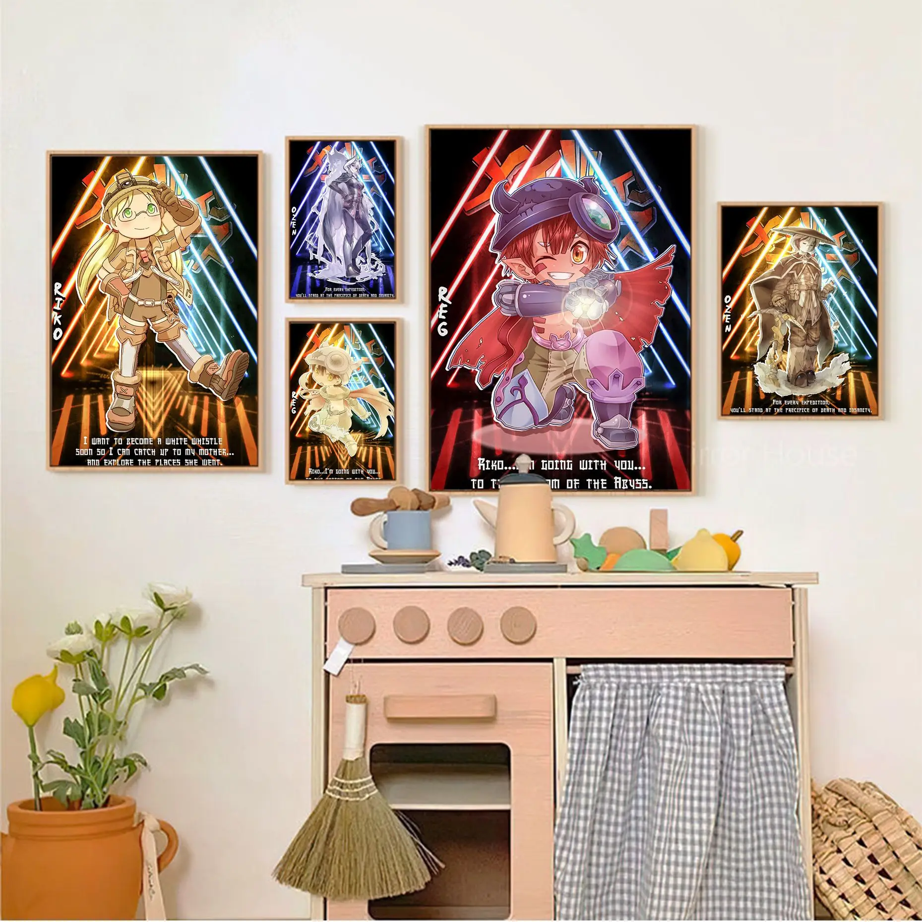 Cute Anime Made In Abyss DIY Sticky Poster Fancy Wall Sticker For Living Room Bar Decoration Vintage Decorative Painting
Cute Anime Made In Abyss DIY Sticky Poster Fancy Wall Sticker For Living Room Bar Decoration Vintage Decorative Painting