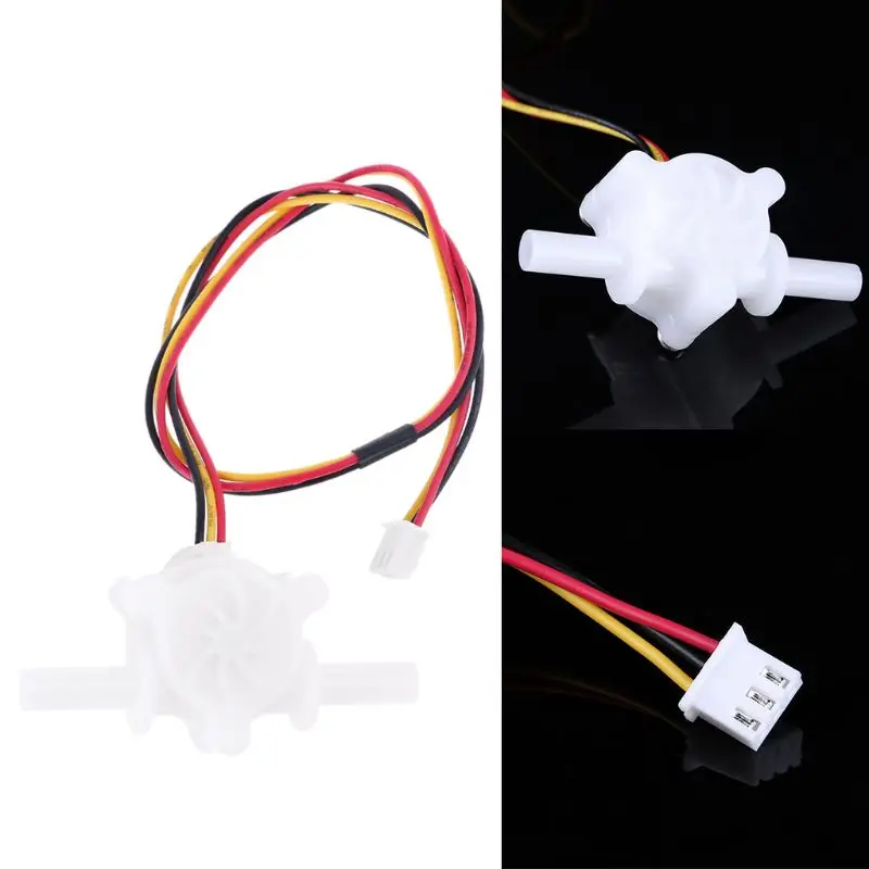 Compact Water Flow Sensor Hall Effect Sensor Food-Grade Flow Meter Flowmeter Counter 0.25-3.0 L/min OD 6mm for Industry 367D
Compact Water Flow Sensor Hall Effect Sensor Food-Grade Flow Meter Flowmeter Counter 0.25-3.0 L/min OD 6mm for Industry 367D
