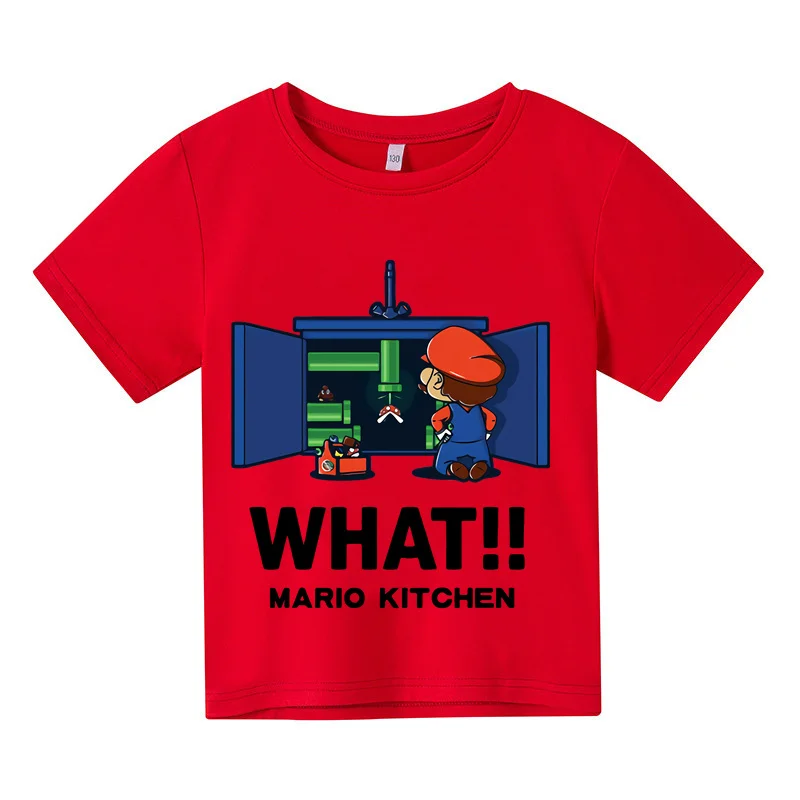 Game Super Mario bros T shirt Kids Clothing Tops Boys T Shirts Funny Anime Men Women Short Sleeves Fashion Baby Girls Clothes
Game Super Mario bros T shirt Kids Clothing Tops Boys T Shirts Funny Anime Men Women Short Sleeves Fashion Baby Girls Clothes