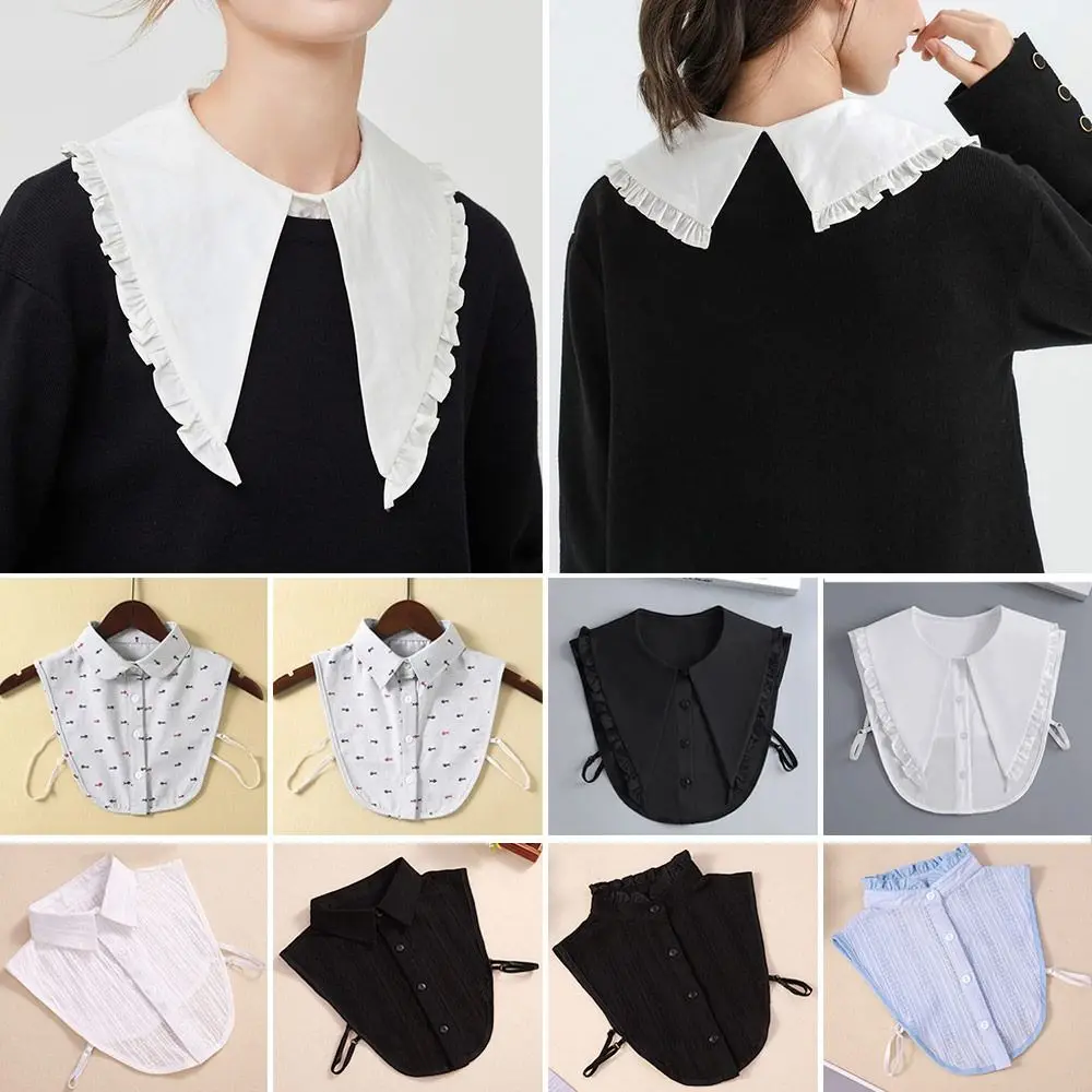Fashion Detachable Vintage Cotton Blouse False Collar Shirt Fake Collar Lapel Clothes Accessories
Fashion Detachable Vintage Cotton Blouse False Collar Shirt Fake Collar Lapel Clothes Accessories