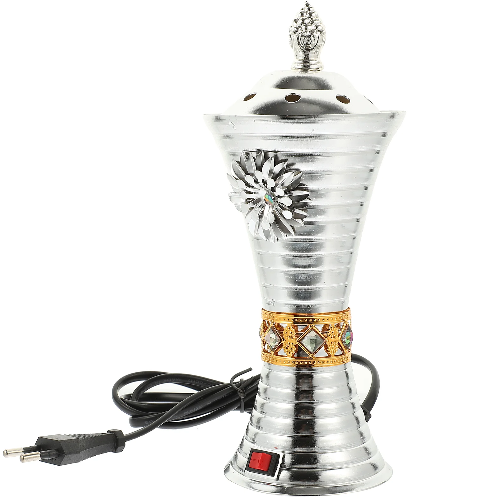 Plug-in Burner Holder House Decorations Home Decorate Retro Ornament Iron Censer Electric Vintage
Plug-in Burner Holder House Decorations Home Decorate Retro Ornament Iron Censer Electric Vintage