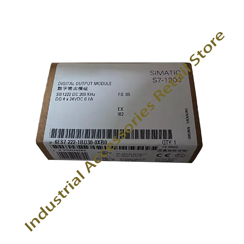 Новый оригинальный 6ES7222-1BD30-0XB0 6ES7222 1BD30 0XB0 Гарантия один год Склад быстрая доставка
Новый оригинальный 6ES7222-1BD30-0XB0 6ES7222 1BD30 0XB0 Гарантия один год Склад быстрая доставка