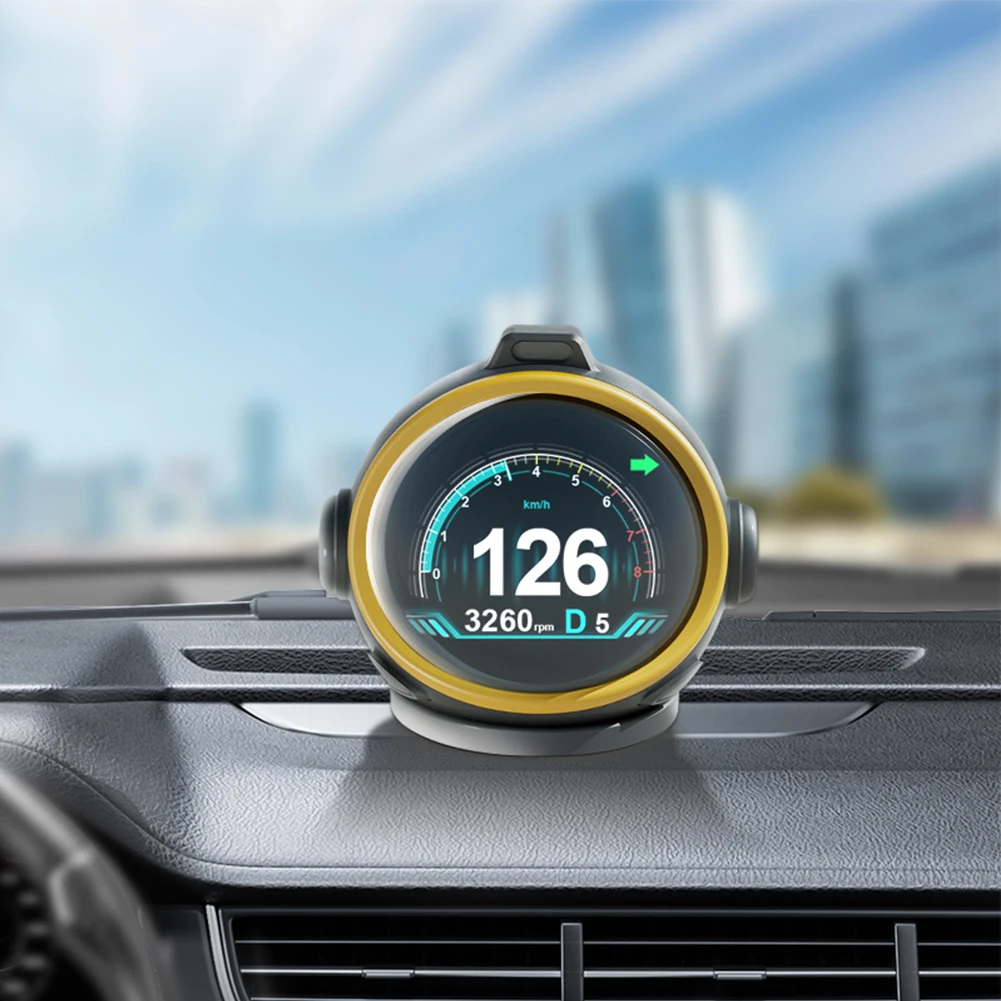 1x 2023 Newest HUD Future-oriented Robot Design Digital Speedometer Gesture Control OBD2 Connection For Cars Trucks SUVs Taxis
1x 2023 Newest HUD Future-oriented Robot Design Digital Speedometer Gesture Control OBD2 Connection For Cars Trucks SUVs Taxis