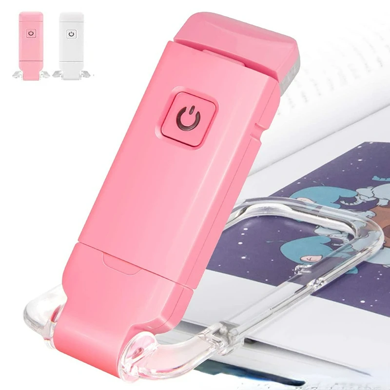 LED USB Rechargeable Book Reading Light Brightness Adjustable Eye Protection Clip Book Light Portable Bookmark Read Light
LED USB Rechargeable Book Reading Light Brightness Adjustable Eye Protection Clip Book Light Portable Bookmark Read Light