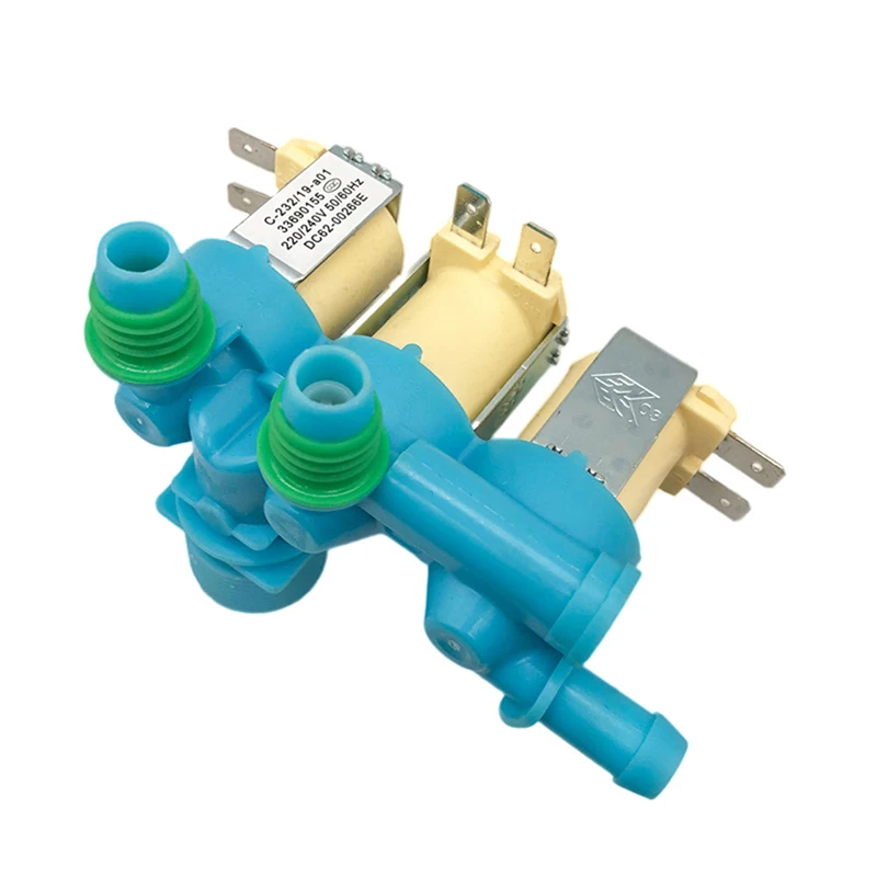 New For Samsung XQB140-D88S XQB140-D88SC XQB160-D99I Washing Machine DC62-00266E Electric Water Inlet Solenoid Valve Washer Part
New For Samsung XQB140-D88S XQB140-D88SC XQB160-D99I Washing Machine DC62-00266E Electric Water Inlet Solenoid Valve Washer Part