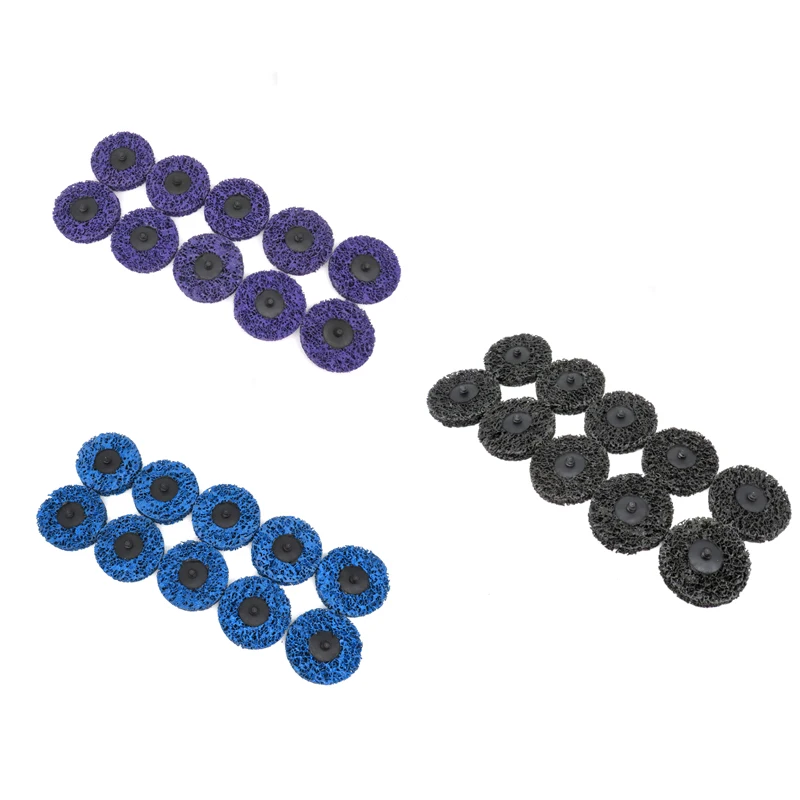 10Pcs 3Inch Strip Disc Quick Change Abrasive Disc Easy Strip Clean Grinding Wheels For Rust Removal
10Pcs 3Inch Strip Disc Quick Change Abrasive Disc Easy Strip Clean Grinding Wheels For Rust Removal