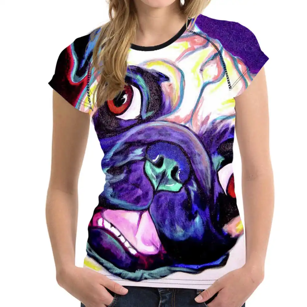 Fashion Women’s T-shirt 3d Colorful Painting Tops Tees Casual Abstract Dogs Tops Flower Print Girls T Daily Women's Y2k Clothes
Fashion Women’s T-shirt 3d Colorful Painting Tops Tees Casual Abstract Dogs Tops Flower Print Girls T Daily Women's Y2k Clothes
