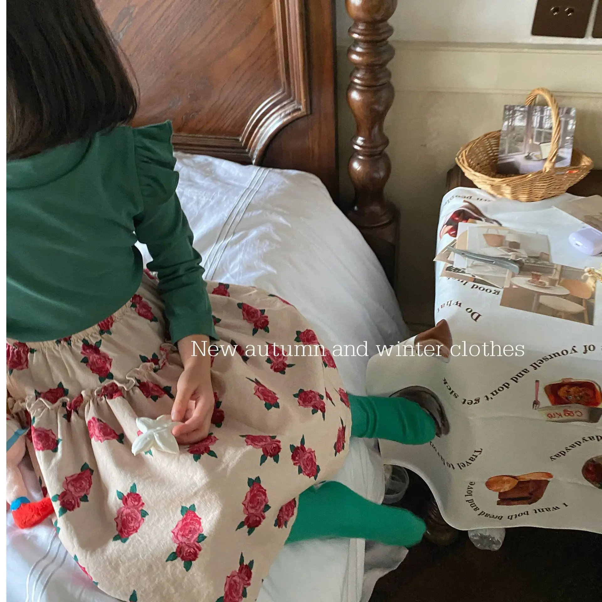 Kids Skirts for Girls Spring Autumn Retro Skirt for Girls Cute Lovely Casual Floral Active Cotton Knee-Length A-LINEGirl Skirt
Kids Skirts for Girls Spring Autumn Retro Skirt for Girls Cute Lovely Casual Floral Active Cotton Knee-Length A-LINEGirl Skirt