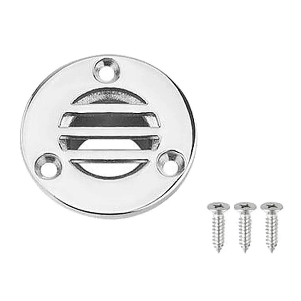 

Deck Floor Drain Scupper with Screws 316 Stainless Steel Boat Yacht 1''