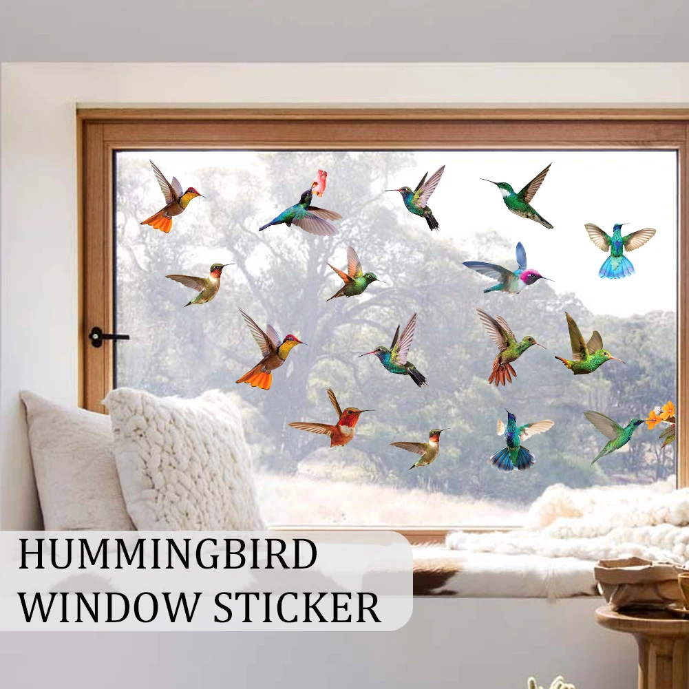 9Pcs Hummingbird Window Electrostatic Glass Sticker Bird Anti-collision Warning Sticker Home Art Decor Stickers
9Pcs Hummingbird Window Electrostatic Glass Sticker Bird Anti-collision Warning Sticker Home Art Decor Stickers