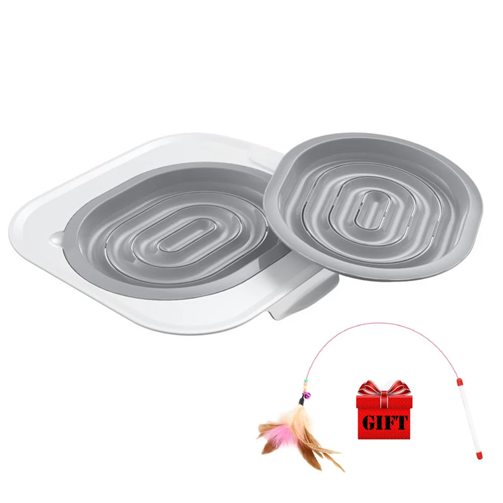 Biboss Eco-Friendly Plastic Cat Toilet Training Kit Cat Litter Box Blue Grey Pink Cat Toilet Trainer Cat Training Products
Biboss Eco-Friendly Plastic Cat Toilet Training Kit Cat Litter Box Blue Grey Pink Cat Toilet Trainer Cat Training Products