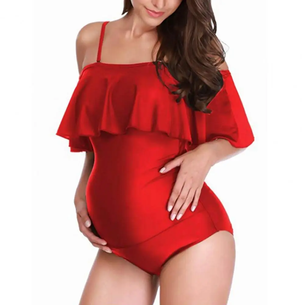 Summer Beachwear Bodysuit One-shoulder Women Swimwear Soft Breathable Belly Support Maternity Swimsuit Summer Swimwear Women
Summer Beachwear Bodysuit One-shoulder Women Swimwear Soft Breathable Belly Support Maternity Swimsuit Summer Swimwear Women