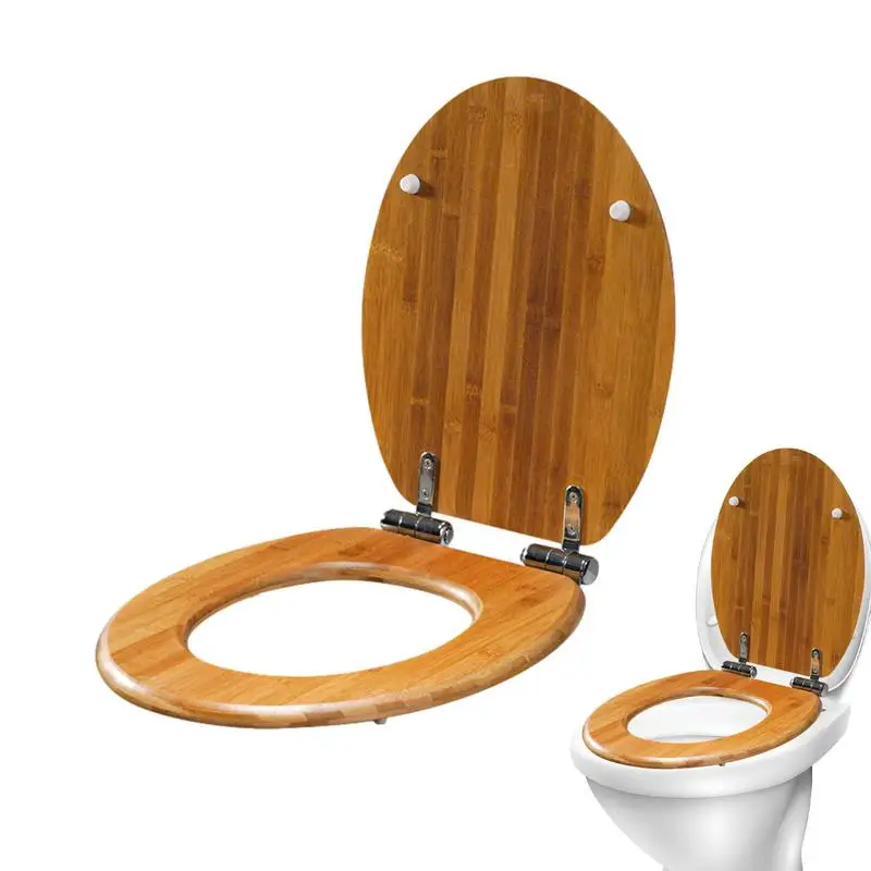 Oval Toilet Seat Cover Elongated Soft Toilet Seat With Stainless Steel Hinges Slow Close Easy To Clean Anti-pinch Soft Close
Oval Toilet Seat Cover Elongated Soft Toilet Seat With Stainless Steel Hinges Slow Close Easy To Clean Anti-pinch Soft Close