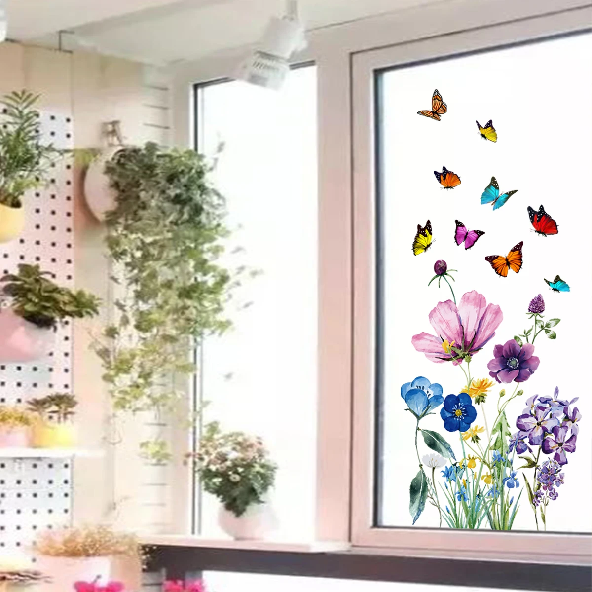 Flower Butterfly Wallpaper Electrostatic Glass Paste Window Double-sided Visual Decorative Wall Sticker
Flower Butterfly Wallpaper Electrostatic Glass Paste Window Double-sided Visual Decorative Wall Sticker