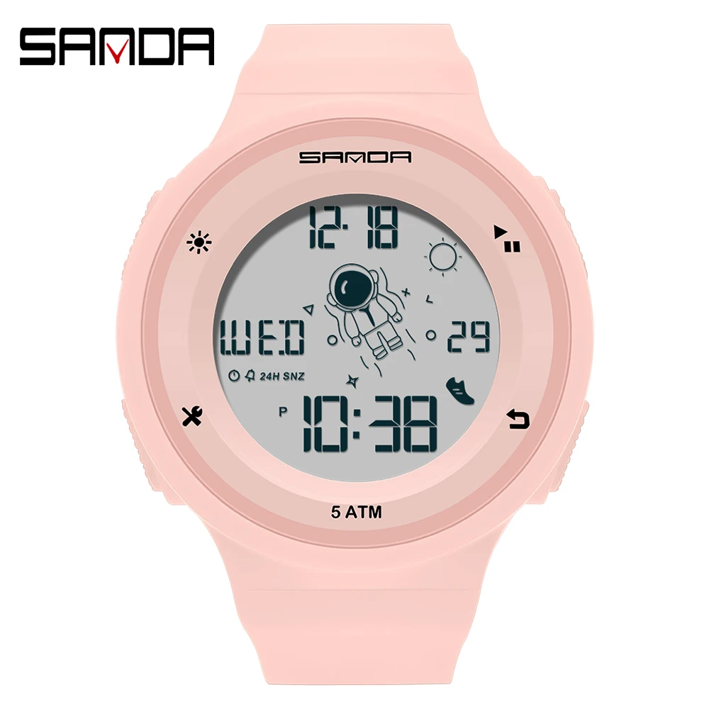 SANDA Outdoor Sports Watch Youth Fashion Men And Women Models Student Electronic Watches Luminous Waterproof Calendar Display
SANDA Outdoor Sports Watch Youth Fashion Men And Women Models Student Electronic Watches Luminous Waterproof Calendar Display