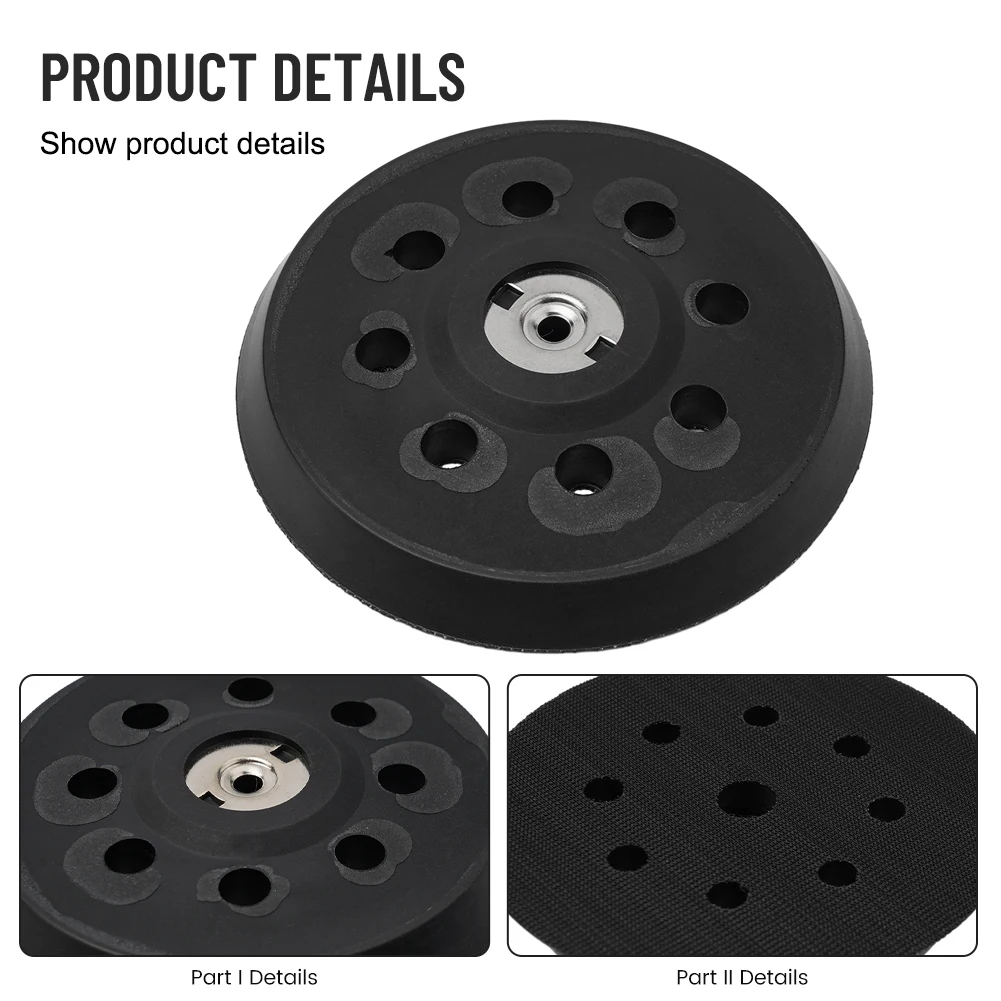 5In 125mm Supports Plate Sanding Pad For Metabo SXE 325 Intec 425 Sander Backing Plate Buffer Interface Pad Soft Sponge
5In 125mm Supports Plate Sanding Pad For Metabo SXE 325 Intec 425 Sander Backing Plate Buffer Interface Pad Soft Sponge