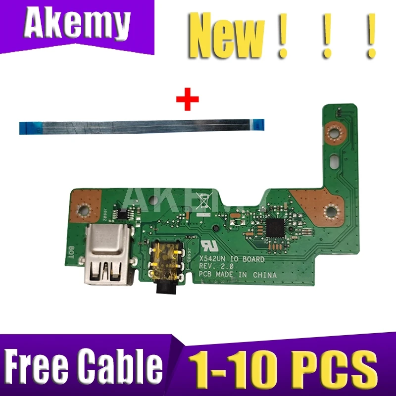 Akemy FOR Asus VivoBook FL8000U A580U A580B X542BA X542URR X542UQR X542UN USB Audio usb board Cable test good
Akemy FOR Asus VivoBook FL8000U A580U A580B X542BA X542URR X542UQR X542UN USB Audio usb board Cable test good