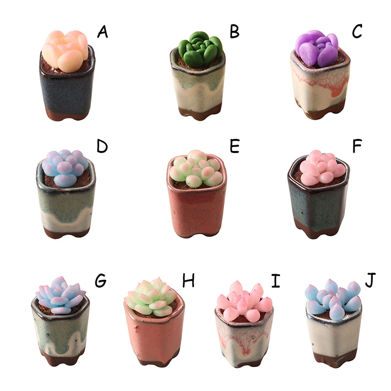 1pc Dollhouse Miniature Potted Plant Succulent Pot Bonsai Model Home Garden Decor Toy Doll House Accessories
1pc Dollhouse Miniature Potted Plant Succulent Pot Bonsai Model Home Garden Decor Toy Doll House Accessories