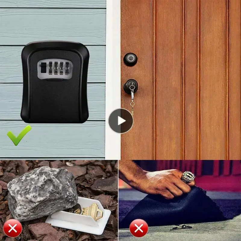 Key Lock Box Aluminum Alloy Security Key Storage Secret Box Multipurpose Key Storage Lock Box For Indoor And Outdoor Password
Key Lock Box Aluminum Alloy Security Key Storage Secret Box Multipurpose Key Storage Lock Box For Indoor And Outdoor Password