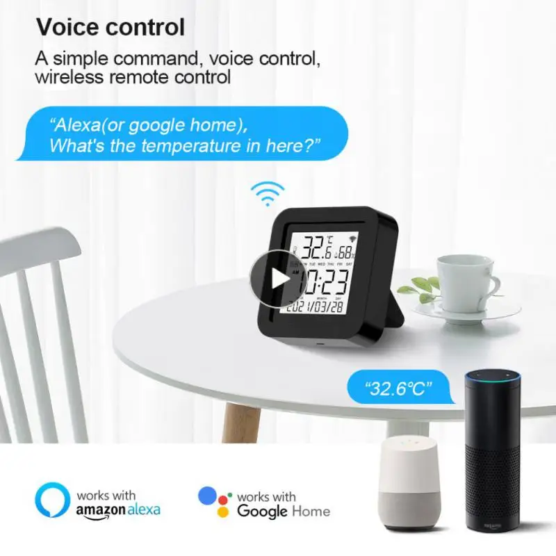 Multi-function App Wireless Control Real Time Infrared Remote Control Diy Smart Home 3 In 1 Intelligent Temperature And Humidity
Multi-function App Wireless Control Real Time Infrared Remote Control Diy Smart Home 3 In 1 Intelligent Temperature And Humidity