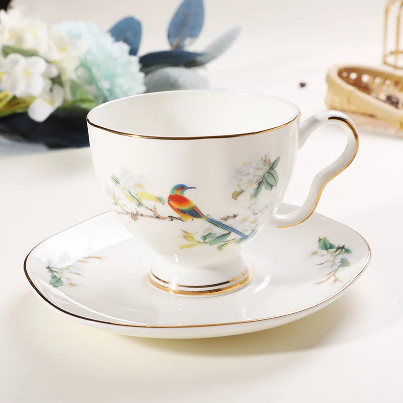 British afternoon tea coffee cup dish European bone china coffee cup creative gift set simple coffee shop cup
British afternoon tea coffee cup dish European bone china coffee cup creative gift set simple coffee shop cup