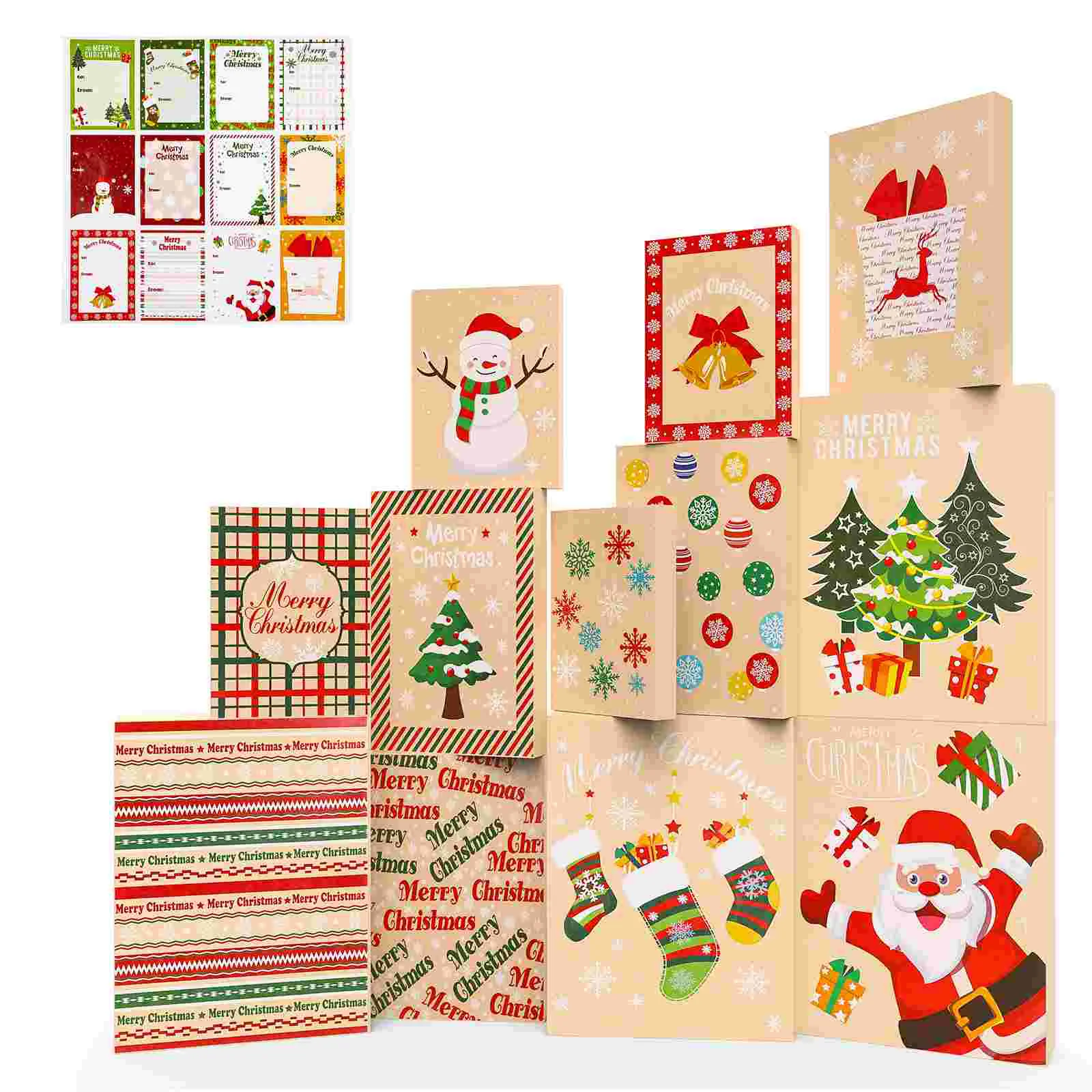 12pcs Cardboard Christmas Gift Box Christmas Gift Boxes Christmas Paper Box Holiday Packing Supplies
12pcs Cardboard Christmas Gift Box Christmas Gift Boxes Christmas Paper Box Holiday Packing Supplies