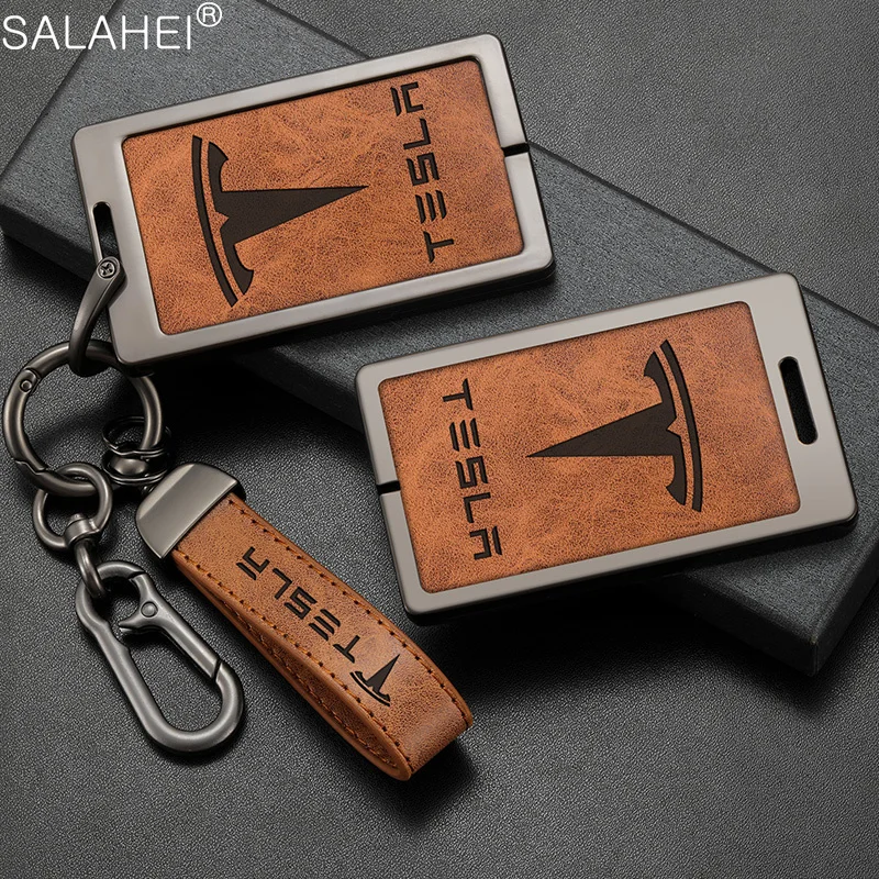 Zinc Alloy Car Remote Key Fob Case Full Cover Holder Shell For Tesla Model 3 Model Y Card Protector Keyless Keychain Accessories
Zinc Alloy Car Remote Key Fob Case Full Cover Holder Shell For Tesla Model 3 Model Y Card Protector Keyless Keychain Accessories