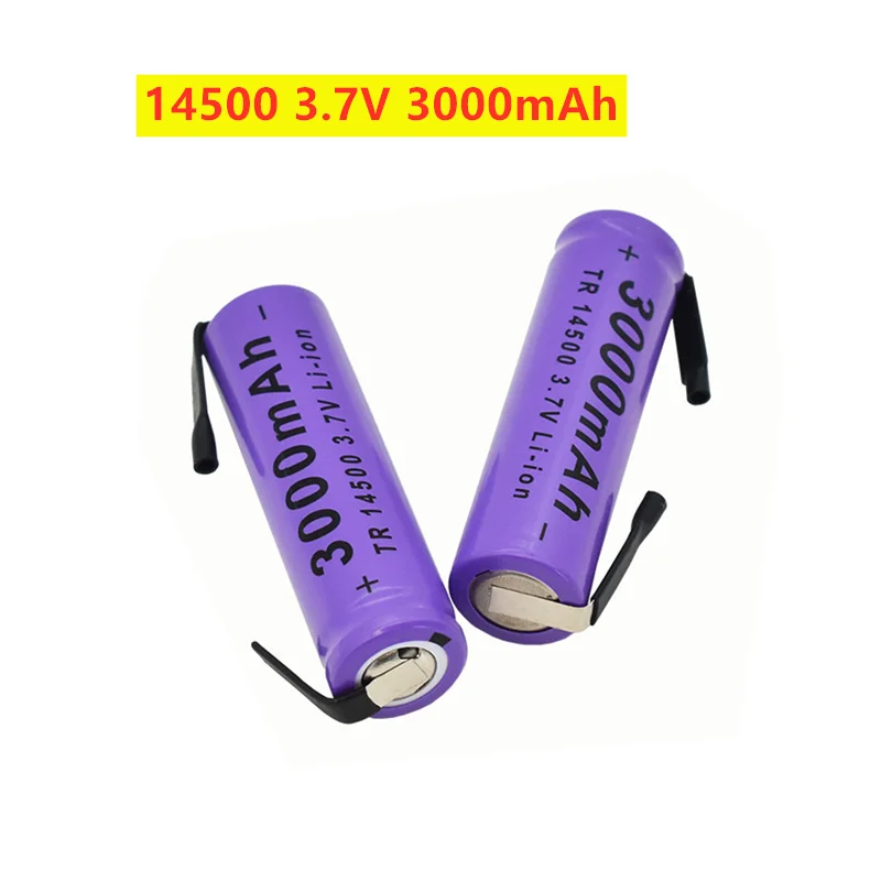 Nieuwe Est 14500 Lithium Batterij 3.7V 3000Mah Oplaadbare Batterijen Lassen Nikkel Vel Bateria Voor Torch Led Zaklamp Speelgoed
Nieuwe Est 14500 Lithium Batterij 3.7V 3000Mah Oplaadbare Batterijen Lassen Nikkel Vel Bateria Voor Torch Led Zaklamp Speelgoed