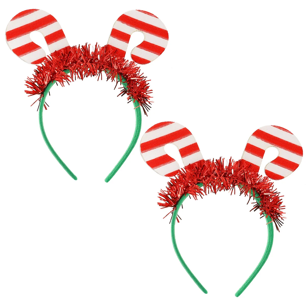 2 Pcs Christmas Cane Headband Headdress Hair Hoop Prom Performance Non-woven Fabric Child
2 Pcs Christmas Cane Headband Headdress Hair Hoop Prom Performance Non-woven Fabric Child