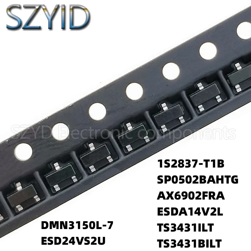 100PCS SOT23 DMN3150L-7 ESD24VS2U 1S2837-T1B SP0502BAHTG AX6902FRA TS3431ILT TS3431BILT TS3431AILT
100PCS SOT23 DMN3150L-7 ESD24VS2U 1S2837-T1B SP0502BAHTG AX6902FRA TS3431ILT TS3431BILT TS3431AILT