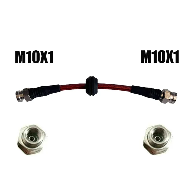 Автомобильный гидравлический тормозной шланг Yamaha, усиленная автомобильная плетеная тормозная трубка сцепления из нержавеющей стали M10 0 ° 28 ° 90 ° Женщина М10х1
Автомобильный гидравлический тормозной шланг Yamaha, усиленная автомобильная плетеная тормозная трубка сцепления из нержавеющей стали M10 0 ° 28 ° 90 ° Женщина М10х1