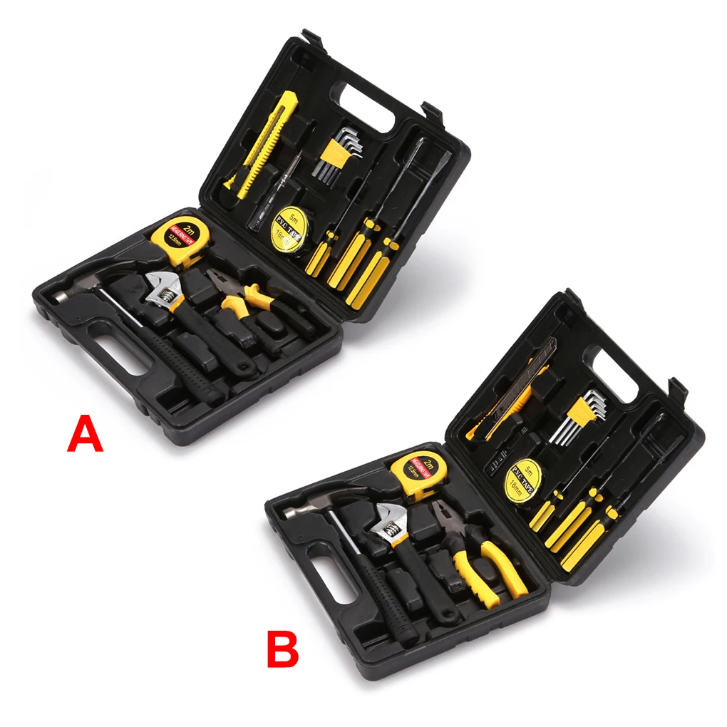 Pack of 16 Car Repair Tool Set Portable Ratchet Spanner Screwdriver Household Emergency Carrying Plier Upgrade Packed
Pack of 16 Car Repair Tool Set Portable Ratchet Spanner Screwdriver Household Emergency Carrying Plier Upgrade Packed