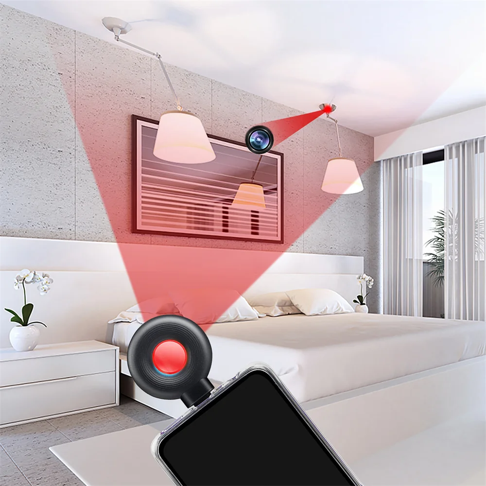 Anti-vision detector portable mobile phone USB, hidden camera in hotel bathroom anti-peeping security spy prevention TYPE-C
Anti-vision detector portable mobile phone USB, hidden camera in hotel bathroom anti-peeping security spy prevention TYPE-C