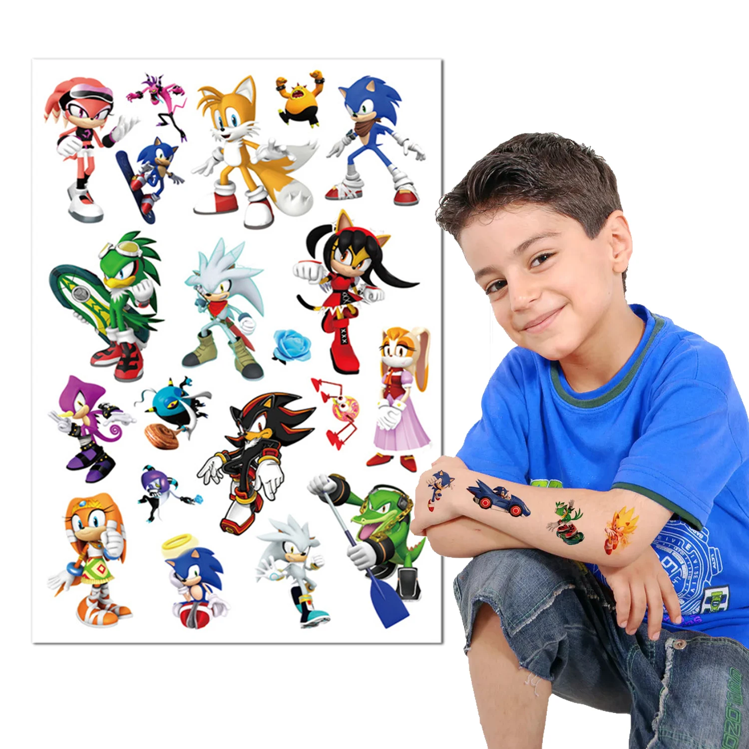 Cartoon Game Tattoo Stickers Kids Boys Favors Birthday Party Gift Cartoon Party Sticker Waterproof Baby Shower Party Supplies
Cartoon Game Tattoo Stickers Kids Boys Favors Birthday Party Gift Cartoon Party Sticker Waterproof Baby Shower Party Supplies