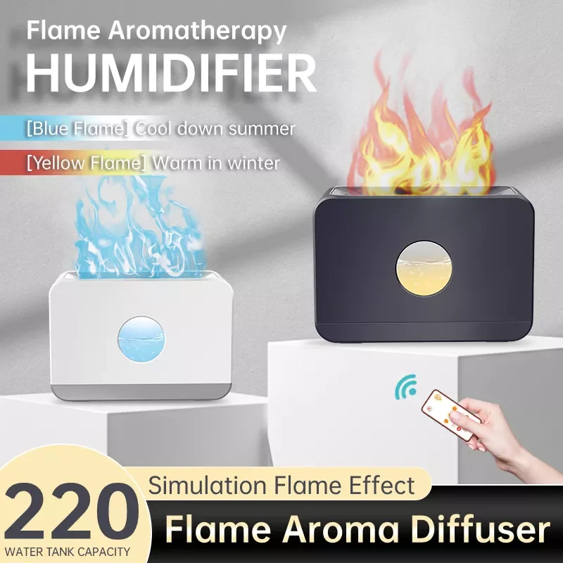 NEW2023 Flame Aroma Diffuser Air Humidifier 1/3/6H USB Cool Mist Maker Fogger Led Essential Oil Flame Lamp Sleep Atomizer
NEW2023 Flame Aroma Diffuser Air Humidifier 1/3/6H USB Cool Mist Maker Fogger Led Essential Oil Flame Lamp Sleep Atomizer