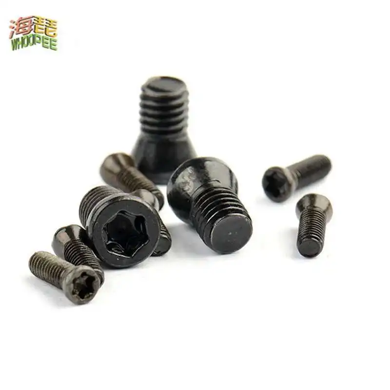 10 шт. Винты Torx WHOOPEE для замены твердосплавных вставок
10 шт. Винты Torx WHOOPEE для замены твердосплавных вставок